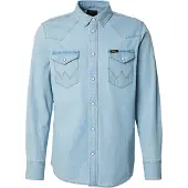 Wrangler Western Skjorte Med Lange Ermer