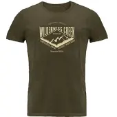 Woodline T-shirt Wilderness Creek Grön M