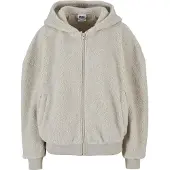 Urban Classics Oversized Sherpa Genser Med Hel Glidelås