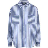Urban Classics Striped Relaxed Skjorte Med Lange Ermer