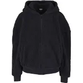 Urban Classics Oversized Sherpa Genser Med Hel Glidelås