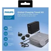 Philips rejseadapter med powerbank 5000mAh - 2301156