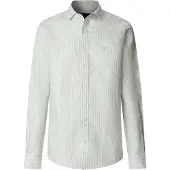 Hackett London Ess Bengal Linen Skjorte Med Lange Ermer