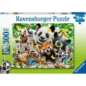 Ravensburger Puslespill - 300 Brikker - Wildlife Selfie - - OneSize - Puslespill