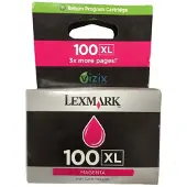 Lexmark Blekkpatron magenta No 100XL, High Yield - 600 sider