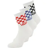 Vans Classic Check Crew Sokker hvit