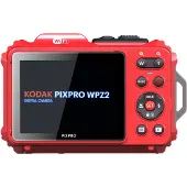 Kodak PIXPRO WPZ2, 16,76 MP, 4608 x 3456 piksler, BSI CMOS, 4x, Full HD, Rød