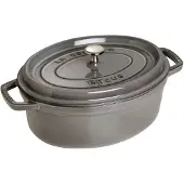 Ginza.se Jern Oval Støpejernsgryte 3.2l