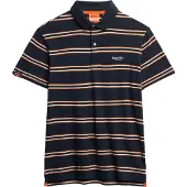 Superdry Lightweight Stripe Kortermet Poloskjorte