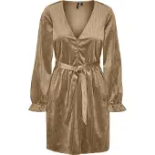Vero Moda Linda Kjole Med Lange Ermer