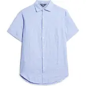 Superdry Studios Casual Linen Kortarmet T-skjorte