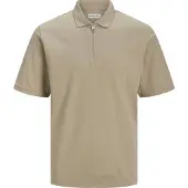 Jack & Jones Mac Zip Kortermet Poloskjorte