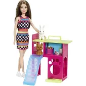 Barbie Med Kjæledyrdukke