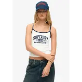 Superdry Essential Branded Ermeløs T-skjorte