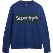 Superdry Core Logo Stripe Relaxed Collegegenser