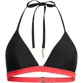 Superdry for woman. W3010394A Stretch triangle bikini top black (S), Beachwear, Recycled Polister, Sustainable