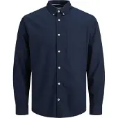 Jack & Jones Oxford Skjorte Med Lange Ermer