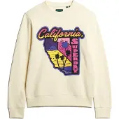 Superdry Neon Travel Loose Collegegenser