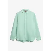 Superdry Vacation Linen Skjorte Med Lange Ermer