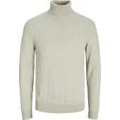 Jack & Jones Emil Knit Roll Neck Detail Melange Genser