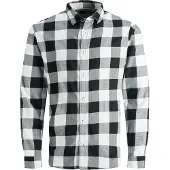 Jack & Jones Gingham Twill Skjorte Med Lange Ermer
