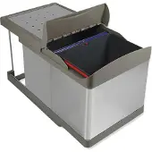 Emuca 8906865 2x16l Resirkuleringsbeholder