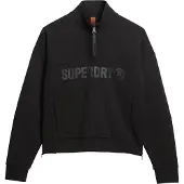 Superdry Active Tech Logo Relaxed Halv Glidelås Genser