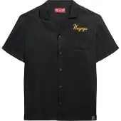 Superdry for man. M4010938A Merchant Suika Shirt black (XL), Casual, Cotton, Short sleeve