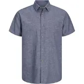 Jack & Jones Summer Linen Kortarmet Skjorte