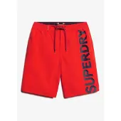 Superdry for man. M3010238A Classic red swimming costume (XXL), Beachwear, Recycled Polister, Sustainable