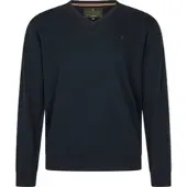 Seeland Pine V-Neck Sweater Men Dark Sapphire 3XL