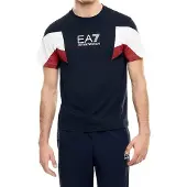 Emporio Armani for man. 7M001603_AF12503 Summer Block navy t-shirt (S), Casual, Sport, Cotton, Short sleeve