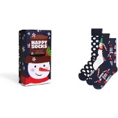 Happy socks Holiday Navy Gift Set Crewsokker 3 Par