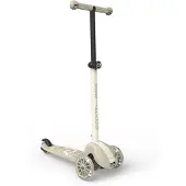 Scoot & Ride Highway Kick 3S - LED - Ash - - OneSize - Sparkehjul