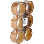 3M Emballasjetape 371 50mmx66m brun (6)