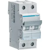 Hager Miniature circuit breaker mcb 2p 6ka c-13a