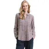 Tom Tailor With Slub Structure 1035247 Langermet Bluse