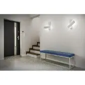 HELESTRA Dex LED-vegglampe med justerbar front