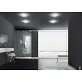 HELESTRA Cosi LED-taklampe, krom, 11x11 cm