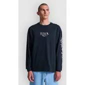 RVCA Retract Langermet T-skjorte svart