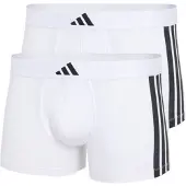 Adidas Underwear Low Rise 3 Stripes Active Flex Cotton Boxers 2 Enheter