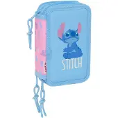 Disney Stitch Bright 12.5x19.5x5.5 Cm Triple Pennal