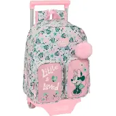 Safta Minnie Mouse Minty 10l 28x34x10 Cm Ryggsekk Med Hjul