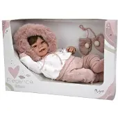 Arias Baby Zoe Elegance Med Votter 45 Cm