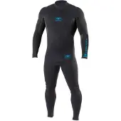 Ocean & Earth Surf School 4/3 Mm Langarmet Neopren-drakt Med Glidelås På Ryggen