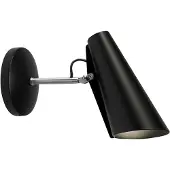 Northern Birdy vegglampe 31,5 cm svart/stål