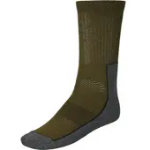 Seeland Field Sokk - 3-pakning Herre Pine Green/Dark Grey, 43-46
