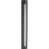 LINDBY LED-gatelampe Liravel, høyde 60 cm, antrasitt, IP65