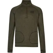 Seeland Peak Half Zip Herre Pine green melange, M