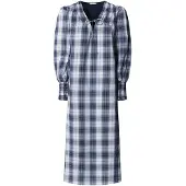 Pepe Jeans Bianc Lang Ermet Midi-kjole